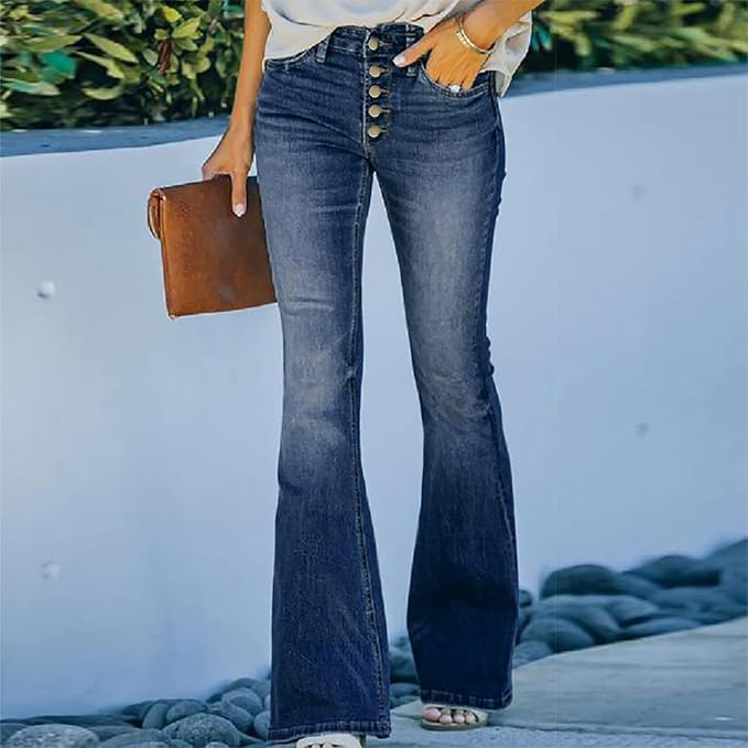 CurveEase™ | Damer Stretch Skinny Jeans med FLEX TECH og Leggingskomfort