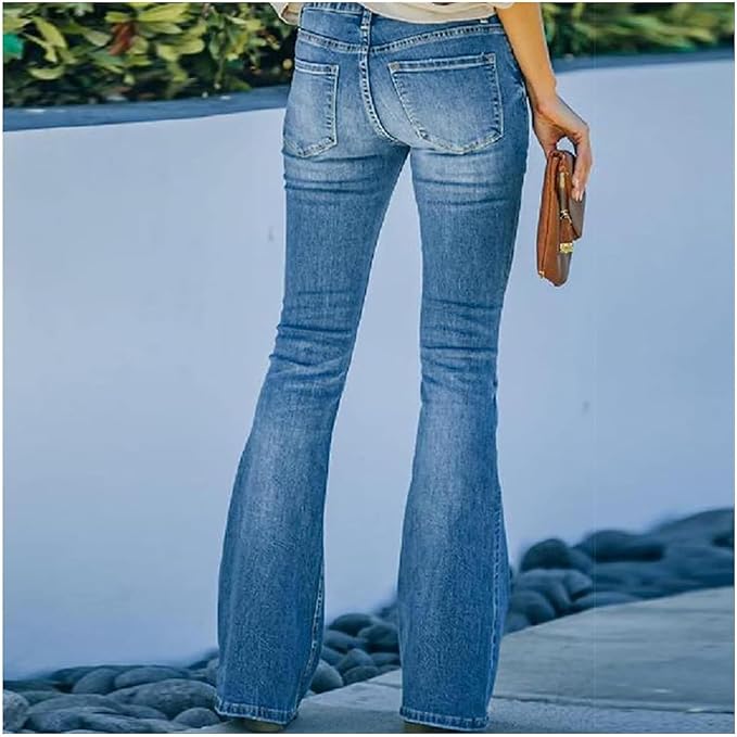 CurveEase™ | Damer Stretch Skinny Jeans med FLEX TECH og Leggingskomfort