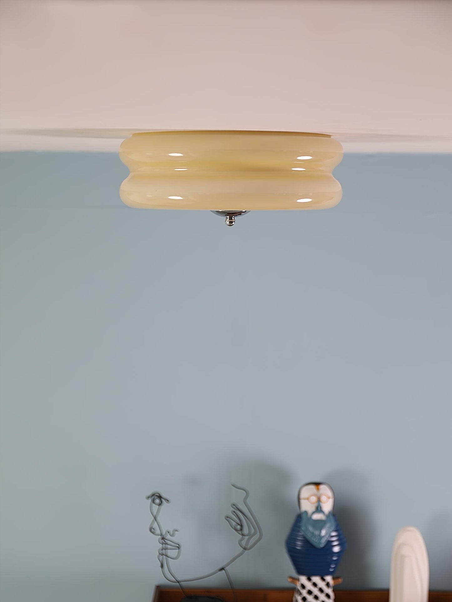 Art Deco årgang loftslampe