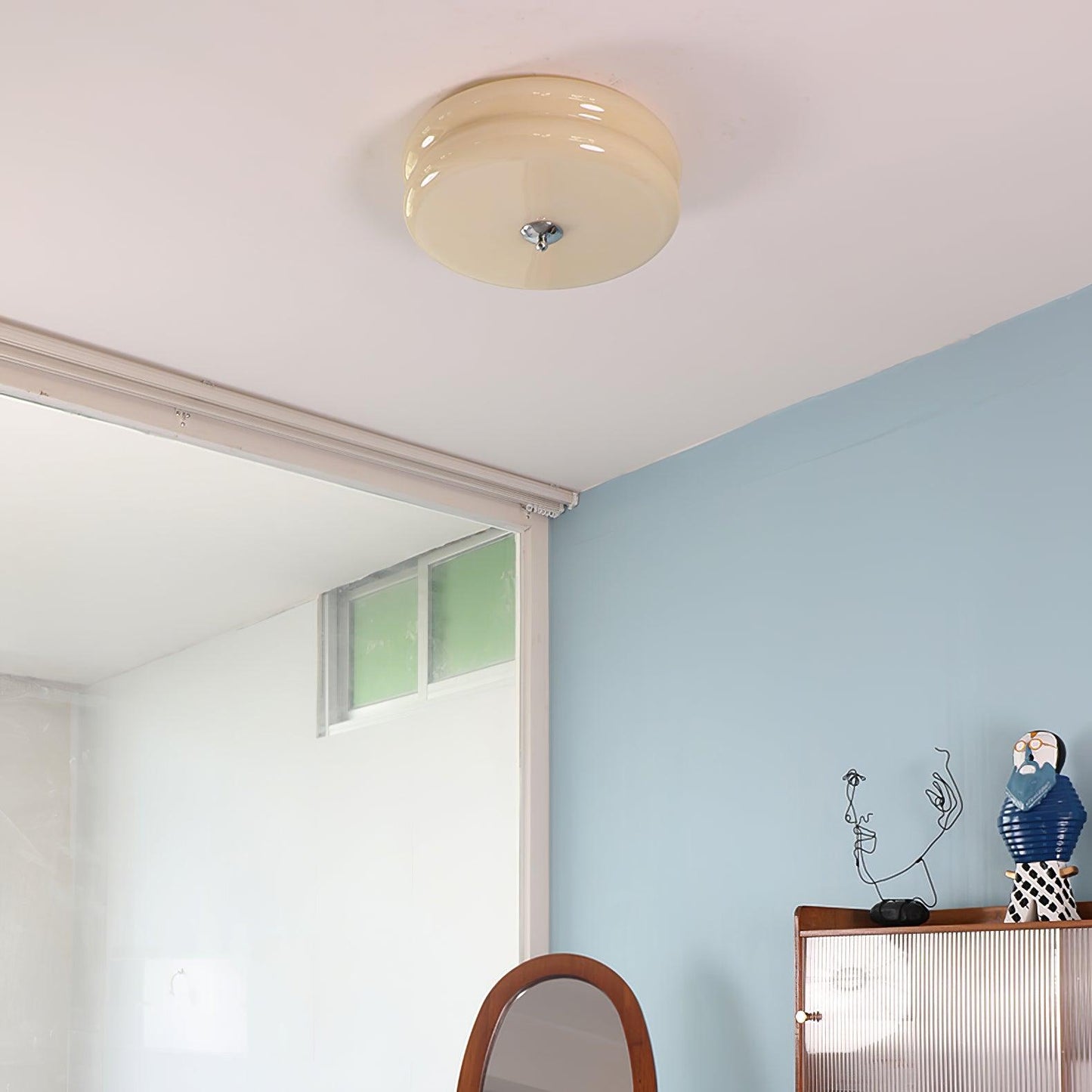 Art Deco årgang loftslampe