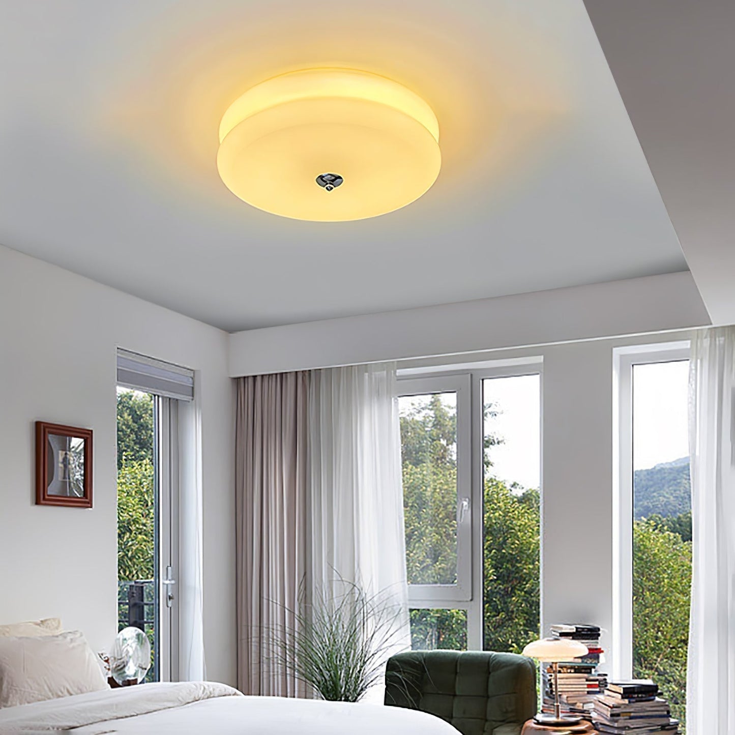 Art Deco årgang loftslampe