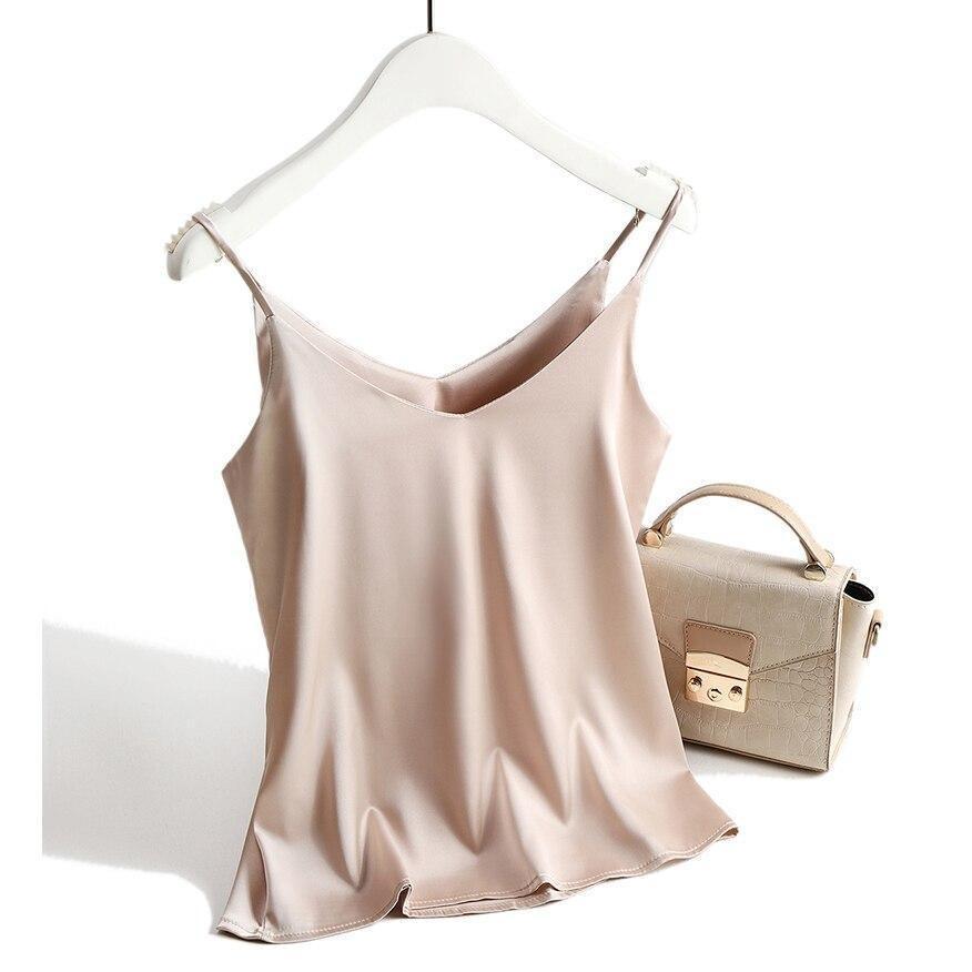 Luksuriøs Satin Tank Top | Perfekt til Hverdag og Aften