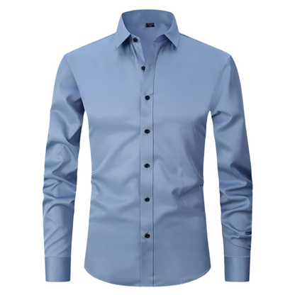 Moderne Slim-fit Herreskjorte med Fleksibel Pasform