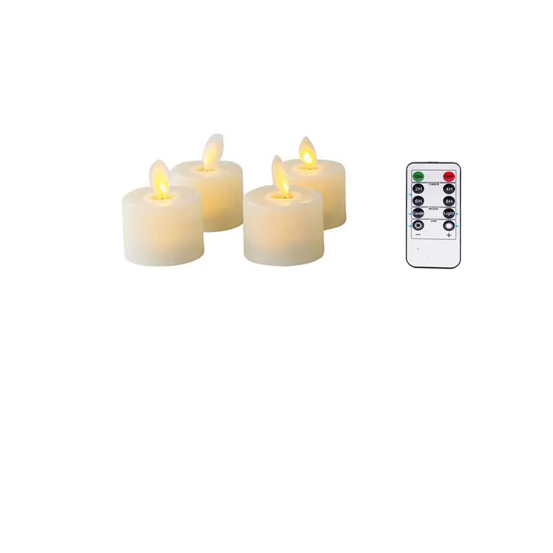 GlowLume – Flammeløst LED-Kerzesæt til Hygge og Stemning