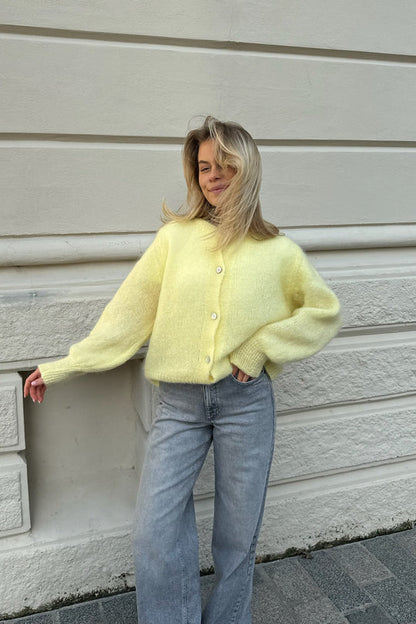 Jane Women's Elegant Knitted Cardigan | Komfort og raffinement
