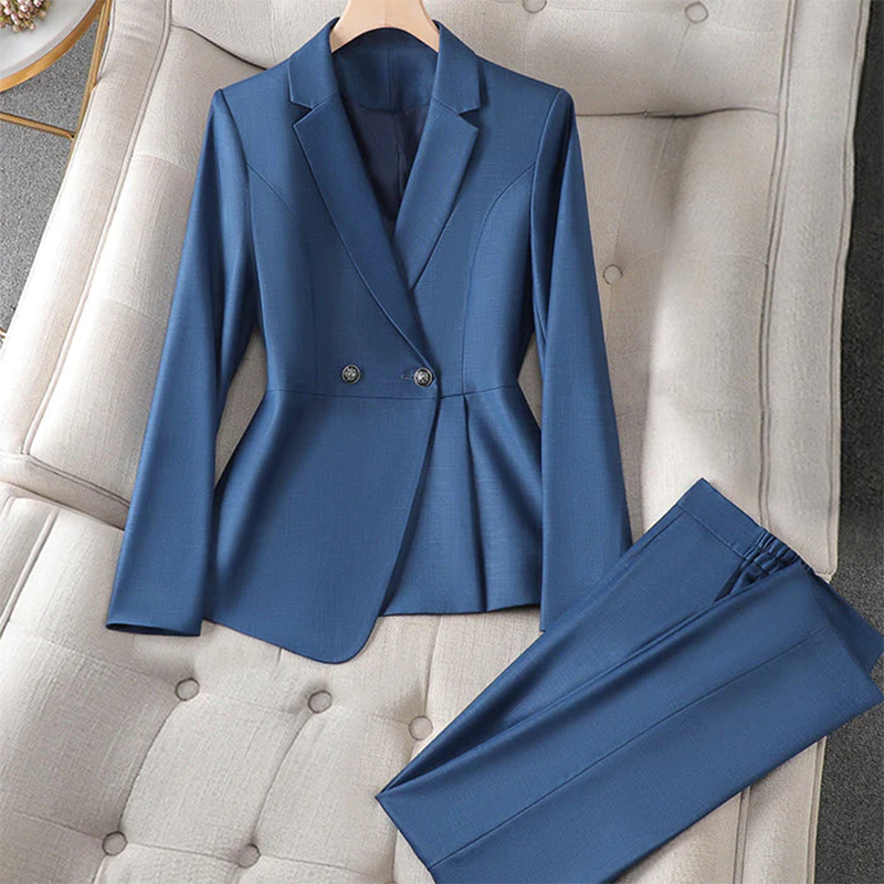 Elena - Floriluxe Executive Blazer-sæt