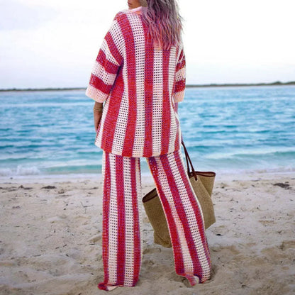 Trendy sommeroutfit med løs pasform og alsidig stil