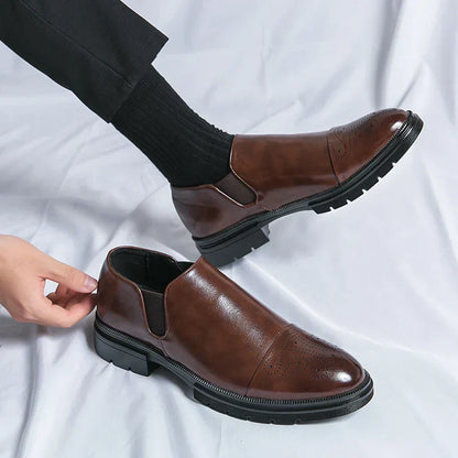 Anxton™ | Herrer Klassiske Ægte Læder Loafers med Elegant Finish