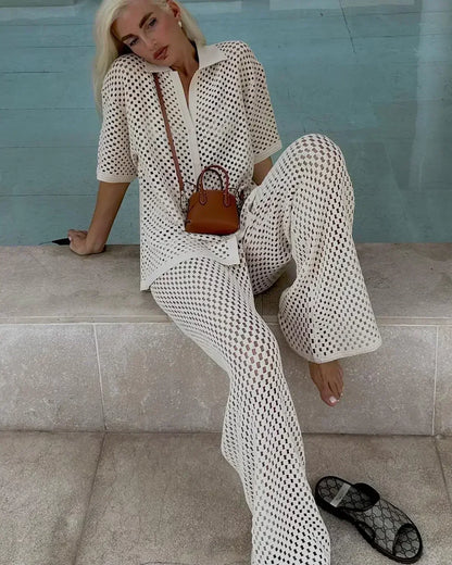 Trendy sommeroutfit med løs pasform og alsidig stil