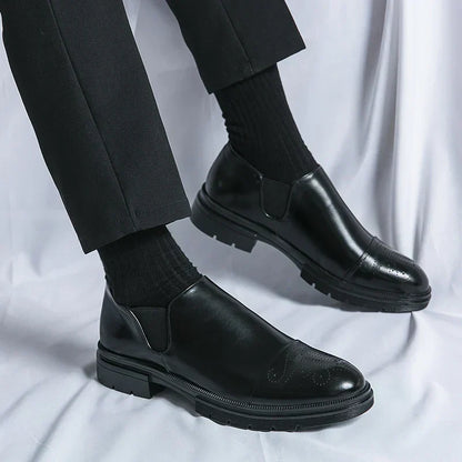 Anxton™ | Herrer Klassiske Ægte Læder Loafers med Elegant Finish