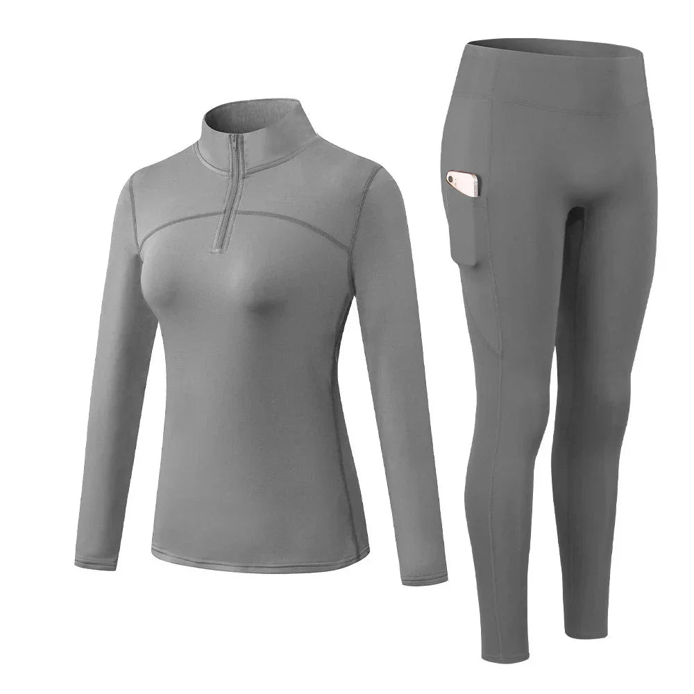 ThermaEssence™ | Damer Termotøj med Elastisk og Åndbart Design