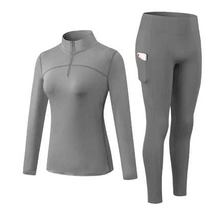 ThermaEssence™ | Damer Termotøj med Elastisk og Åndbart Design