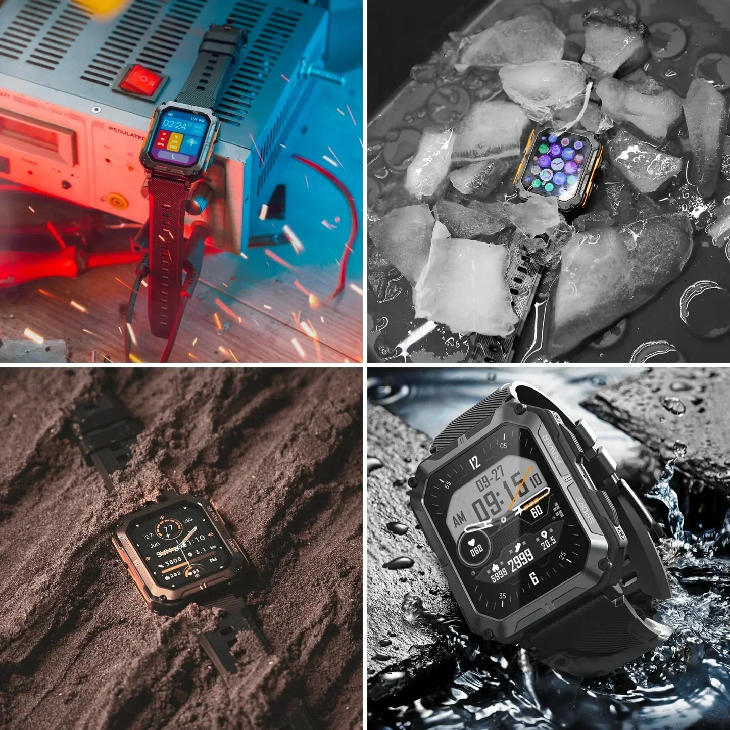 TitanSmartWatch Pro 3.0 Ultra-robust tilsluttet ur til mænd | uforgængelig teknologi
